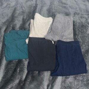 5 pairs of little girls leggings